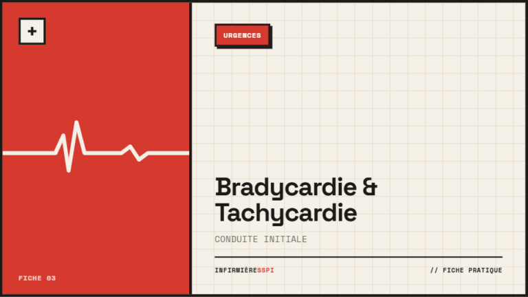 Bradycardie / Tachycardie en SSPI — conduite initiale
