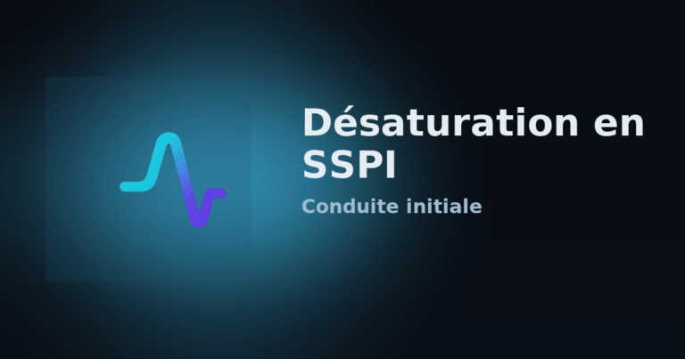 Désaturation en SSPI