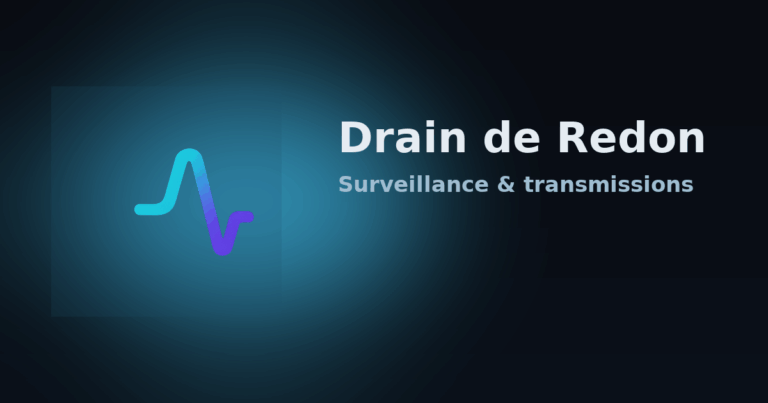Drain de Redon en SSPI — surveillance & transmissions