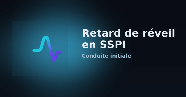 Retard de réveil en SSPI